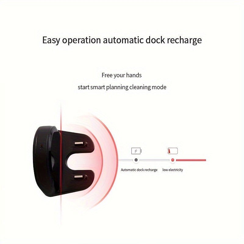 2-in-1 Self-Charging Robot Vacuum Cleaner