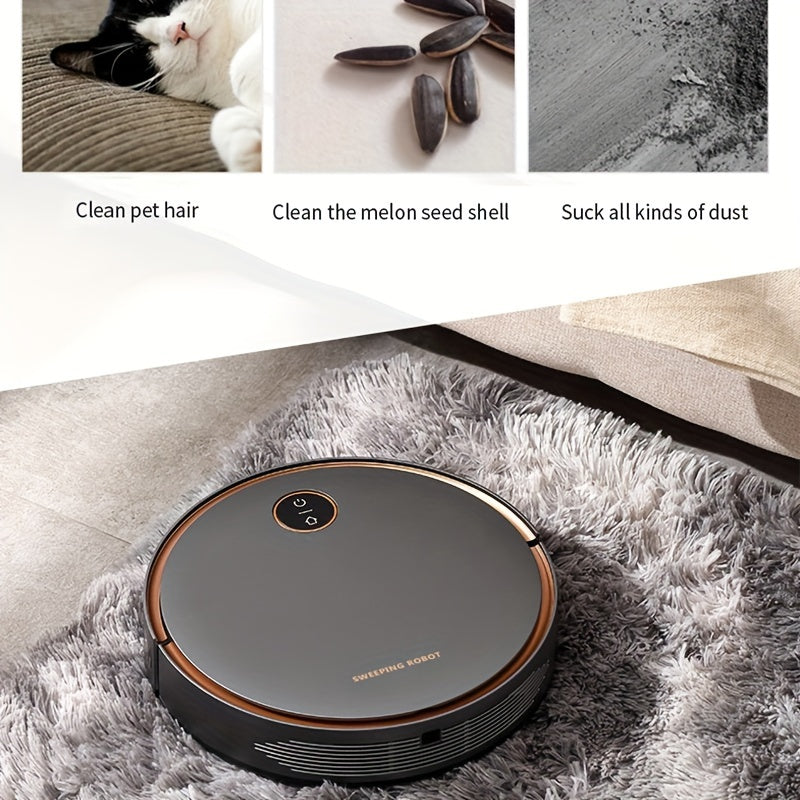 2-in-1 Self-Charging Robot Vacuum Cleaner