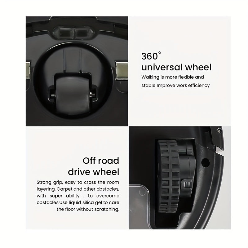 2-in-1 Self-Charging Robot Vacuum Cleaner