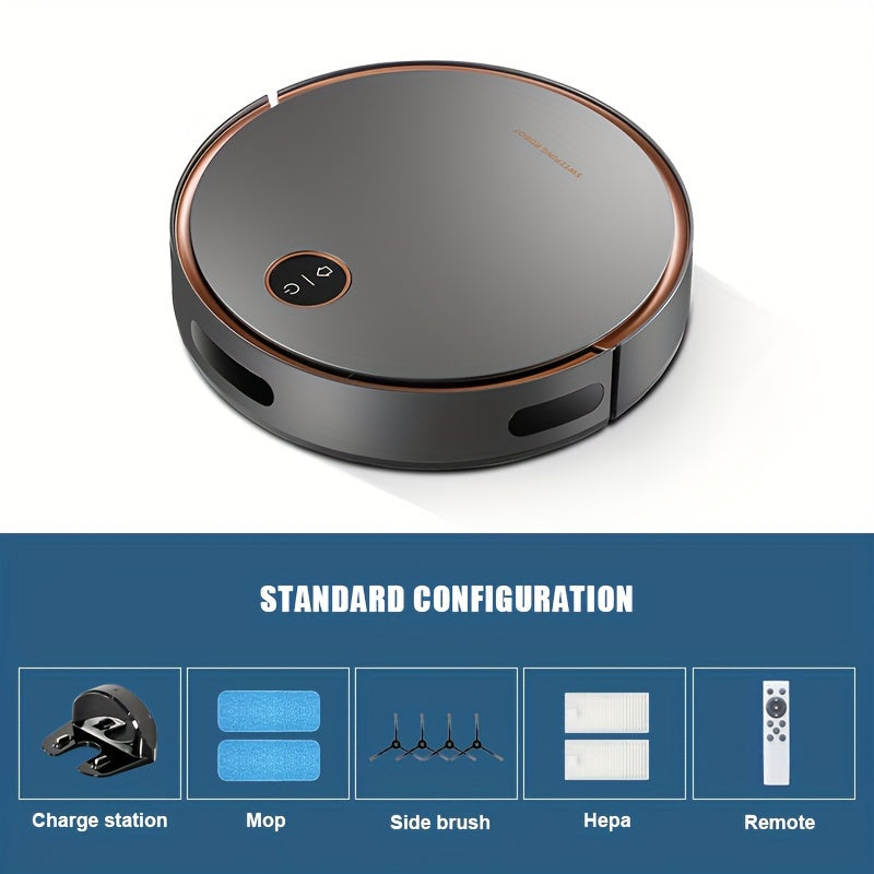2-in-1 Self-Charging Robot Vacuum Cleaner